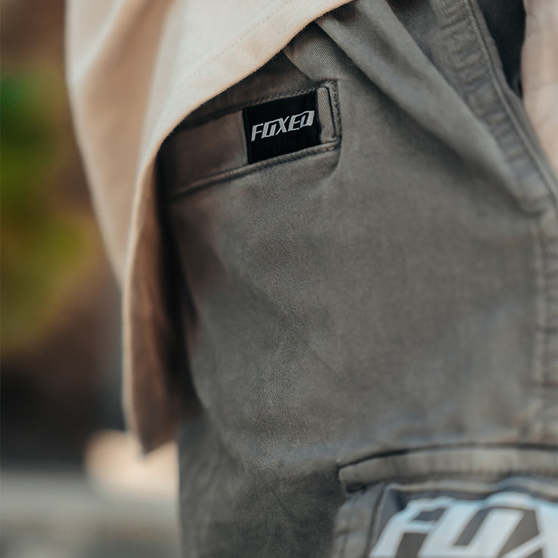 FOXED® CARGO PREMIUM PANTS UNISEX GREY