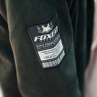 FOXED® INFINITY UNISEX ZIP HOODIE FOREST GREEN
