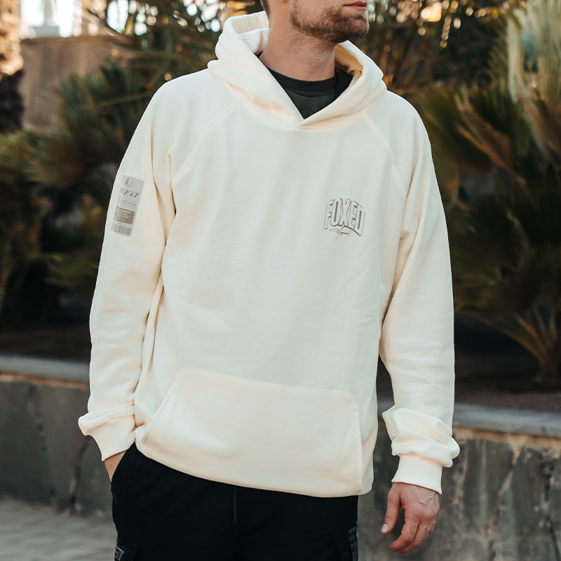 FOXED® INFINITY UNISEX HOODIE COCONUT MILK