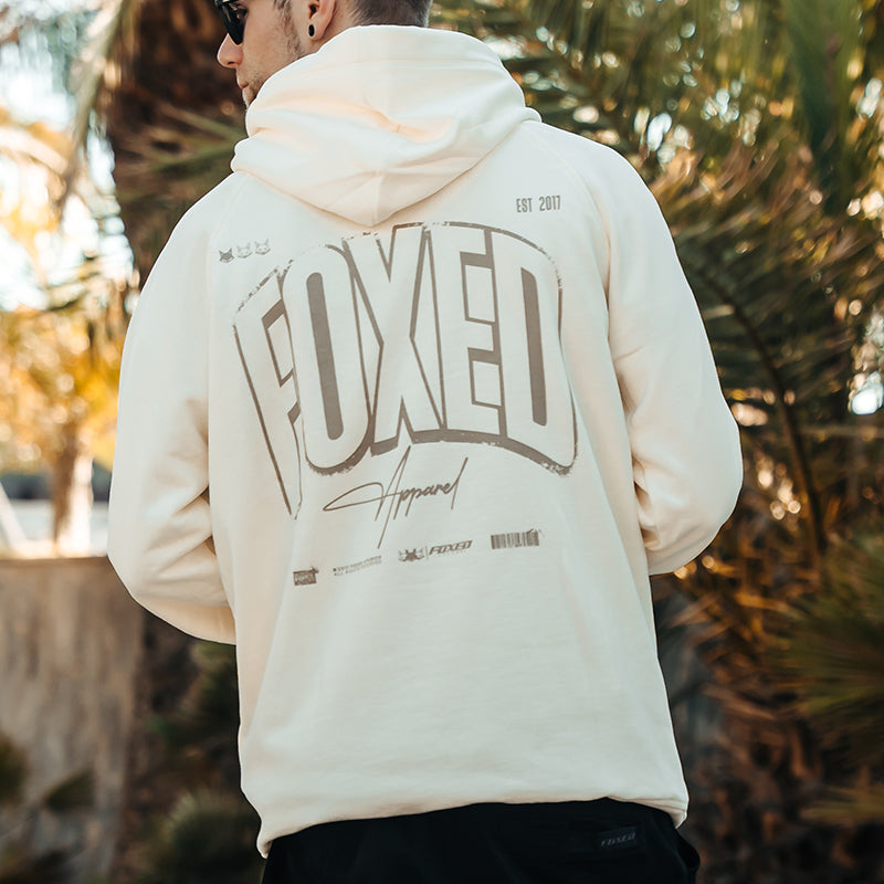 FOXED® INFINITY UNISEX HOODIE COCONUT MILK