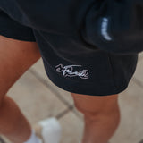 FOXED® OUTLINES SOFT GREY SHORTS