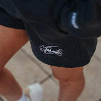FOXED® OUTLINES SOFT GREY SHORTS