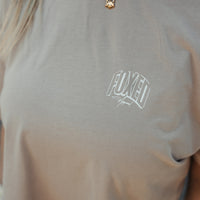 FOXED® INFINITY WOMEN CROPPED T-SHIRT MUSHROOM