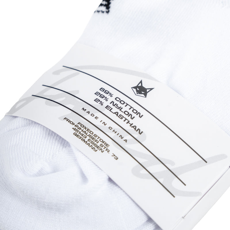 FOXED® ICONIC SNEAKER SOCKS WHITE 3ER-PACK