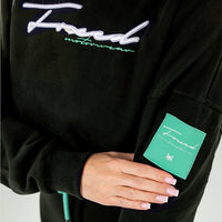 FOXED® RAZZLE DAZZLE CROPPED WOMEN HOODIE MINT