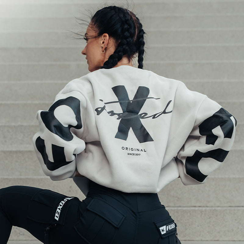 FOXED® STATEMENT OVERSIZE SWEATER ANTARCTICA