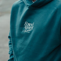 FOXED® DEDICATION PREMIUM UNISEX HOODIE PETROL