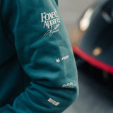 FOXED® DEDICATION PREMIUM UNISEX HOODIE PETROL