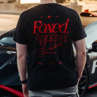 FOXED® DEDICATION REGULAR T-SHIRT UNISEX BLACK/RED