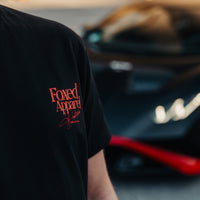 FOXED® DEDICATION REGULAR T-SHIRT UNISEX BLACK/RED