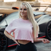 FOXED® DEDICATION CROPPED SHIRT ROSE/BLACK