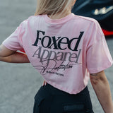 FOXED® DEDICATION CROPPED SHIRT ROSE/BLACK