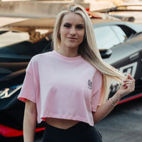 FOXED® DEDICATION CROPPED SHIRT ROSE/BLACK