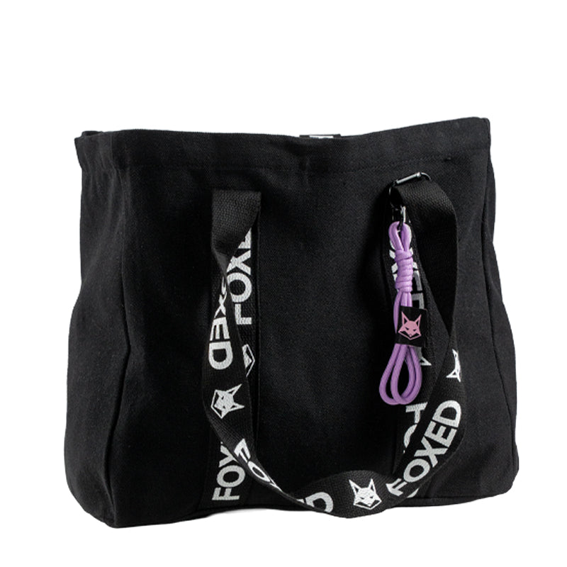 FOXED® TOTE BAG BLACK