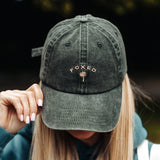 FOXED® STONEWASHED OLIVE BASECAP