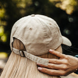 FOXED® STONEWASHED CREME BASECAP