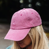 FOXED® STONEWASHED PINK BASECAP