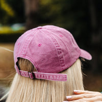 FOXED® STONEWASHED PINK BASECAP