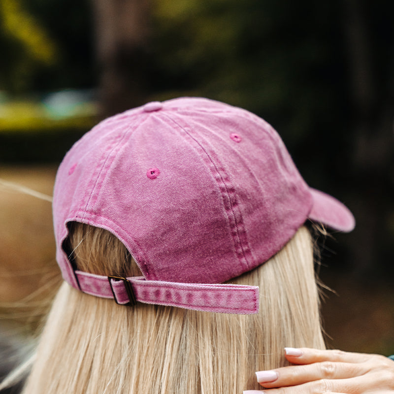 FOXED® STONEWASHED PINK BASECAP