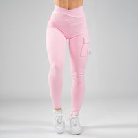 FOXED® CARGO 3-POCKET LEGGINGS MARSHMALLOW