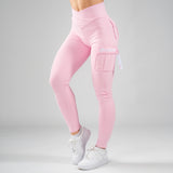 FOXED® CARGO 3-POCKET LEGGINGS MARSHMALLOW