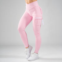 FOXED® CARGO 3-POCKET LEGGINGS MARSHMALLOW