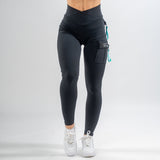 FOXED® CARGO 3-POCKET RAZZLE DAZZLE LEGGINGS MINT