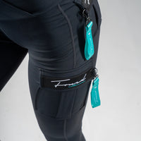 FOXED® CARGO 3-POCKET RAZZLE DAZZLE LEGGINGS MINT
