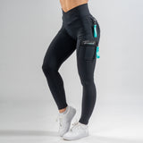 FOXED® CARGO 3-POCKET RAZZLE DAZZLE LEGGINGS MINT