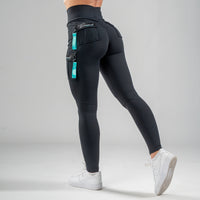 FOXED® CARGO 3-POCKET RAZZLE DAZZLE LEGGINGS MINT