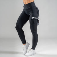 FOXED® CARGO 3-POCKET LEGGINGS WHITE