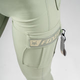 FOXED® CARGO 3-POCKET LEGGINGS KHAKI