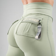 FOXED® CARGO 3-POCKET LEGGINGS KHAKI