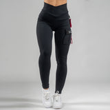 FOXED® CARGO 3-POCKET RAZZLE DAZZLE LEGGINGS PINK