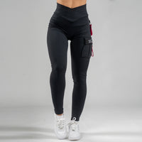 FOXED® CARGO 3-POCKET RAZZLE DAZZLE LEGGINGS PINK