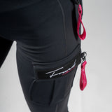 FOXED® CARGO 3-POCKET RAZZLE DAZZLE LEGGINGS PINK