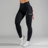 FOXED® CARGO 3-POCKET RAZZLE DAZZLE LEGGINGS PINK