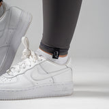 FOXED® LACED RIFFLE HIGHWAIST LEGGINGS ONYX GREY