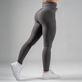 FOXED® LACED RIFFLE HIGHWAIST LEGGINGS ONYX GREY