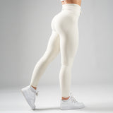 FOXED® LACED RIFFLE HIGHWAIST LEGGINGS OFF WHITE