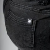 FOXED® HIGH-WAISTED JEANS BLACK