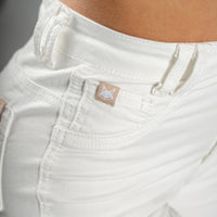 FOXED® HIGH-WAISTED JEANS WHITE