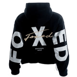 FOXED® STATEMENT HOODIE BLACK
