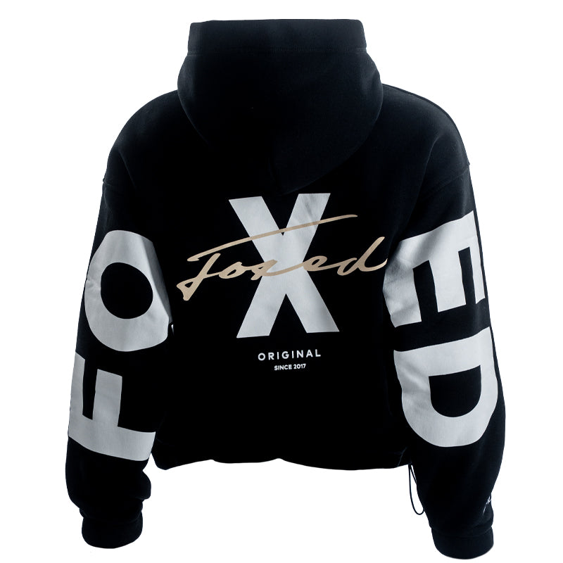 FOXED® STATEMENT HOODIE BLACK