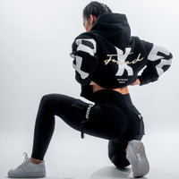 FOXED® STATEMENT HOODIE BLACK