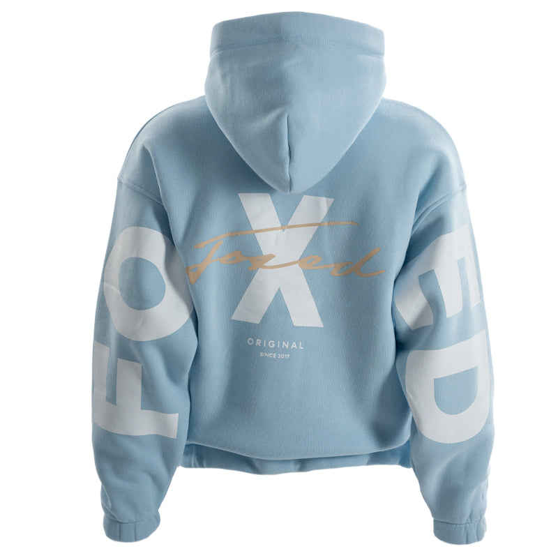 FOXED® STATEMENT HOODIE BABYBLUE