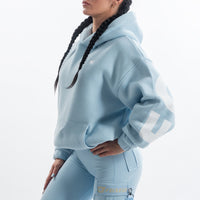 FOXED® STATEMENT HOODIE BABYBLUE