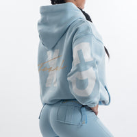 FOXED® STATEMENT HOODIE BABYBLUE