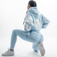 FOXED® STATEMENT HOODIE BABYBLUE