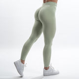 FOXED® IZI SEAMLESS V FLEX BACK LEGGINGS MUTED MINT
